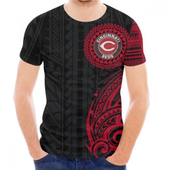Men's Cincinnati Reds Black T-Shirt Men's Cincinnati Reds Black T-Shirt