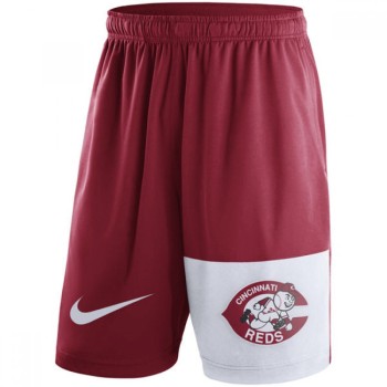 Men's Cincinnati Reds Red Cooperstown Collection Dry Fly Shorts Men's Cincinnati Reds Red Cooperstown Collection Dry Fly Shorts