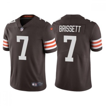 Men's Cleveland Browns #7 Jacoby Brissett Brown Vapor Untouchable Limited Stitched Jersey Men's Cleveland Browns #7 Jacoby Brissett Brown Vapor Untouchable Limited Stitched Jersey
