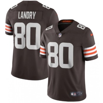 Men's Cleveland Browns #80 Jarvis Landry New Brown Vapor Untouchable Limited NFL Stitched Jersey Men's Cleveland Browns #80 Jarvis Landry New Brown Vapor Untouchable Limited NFL Stitched Jersey