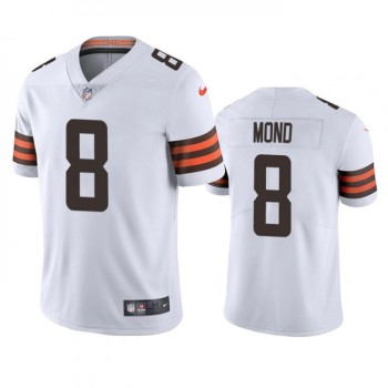 Men's Cleveland Browns #8 Kellen Mond White Vapor Untouchable Limited Stitched Jersey Men's Cleveland Browns #8 Kellen Mond White Vapor Untouchable Limited Stitched Jersey