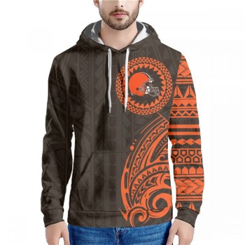 Men's Cleveland Browns Brown Hoodie Men's Cleveland Browns Brown Hoodie