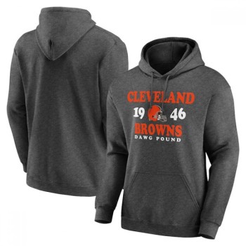 Men's Cleveland Browns Heathered Charcoal Fierce Competitor Pullover Hoodie Men's Cleveland Browns Heathered Charcoal Fierce Competitor Pullover Hoodie
