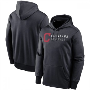 Men's Cleveland Guardians Black Hoodie Men's Cleveland Guardians Black Hoodie