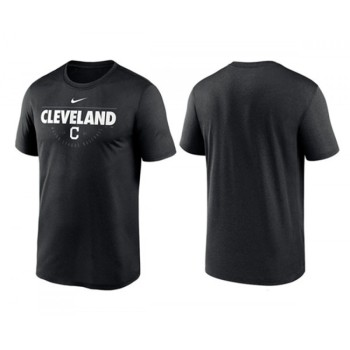 Men's Cleveland Guardians Black T-Shirt Men's Cleveland Guardians Black T-Shirt