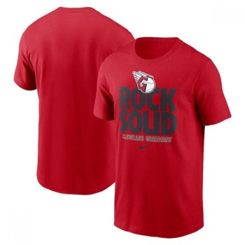 Men's Cleveland Guardians Red T-Shirt Men's Cleveland Guardians Red T-Shirt