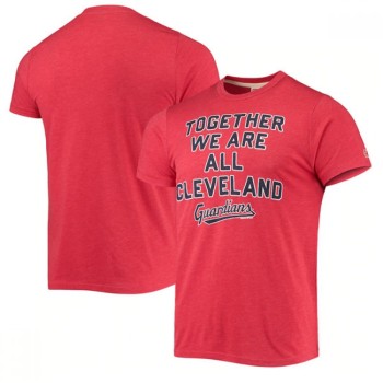 Men's Cleveland Guardians Red T-Shirt Men's Cleveland Guardians Red T-Shirt