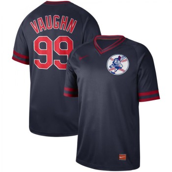 Men's Cleveland indians #99 Rick Vaughn Navy Cooperstown Collection Legend Stitched MLB Jersey Men's Cleveland indians #99 Rick Vaughn Navy Cooperstown Collection Legend Stitched MLB Jersey