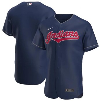 Men's Cleveland indians Blank Navy Flex Base Stitched Jersey Men's Cleveland indians Blank Navy Flex Base Stitched Jersey
