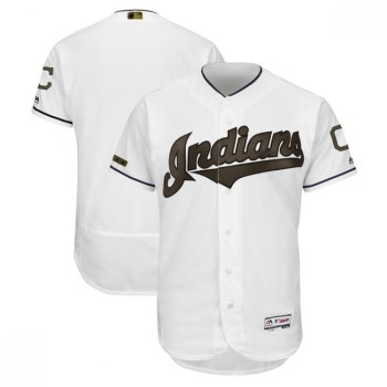 Men's Cleveland indians Blank White 2018 Memorial Day Flexbase Stitched MLB Jersey Men's Cleveland indians Blank White 2018 Memorial Day Flexbase Stitched MLB Jersey
