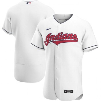 Men's Cleveland indians Blank White Flex Base Stitched Jersey Men's Cleveland indians Blank White Flex Base Stitched Jersey