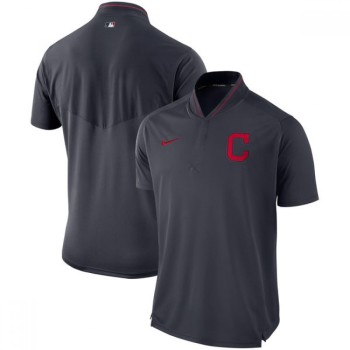 Men's Cleveland indians Navy Authentic Collection Elite Performance Polo Men's Cleveland indians Navy Authentic Collection Elite Performance Polo