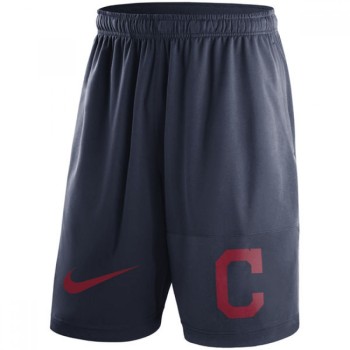 Men's Cleveland indians Navy Dry Fly Shorts Men's Cleveland indians Navy Dry Fly Shorts