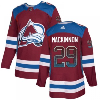Men's Colorado Avalanche #29 Nathan MacKinnon Burgundy Drift Fashion Stitched NHL Jersey Men's Colorado Avalanche #29 Nathan MacKinnon Burgundy Drift Fashion Stitched NHL Jersey