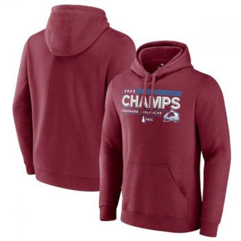 Men's Colorado Avalanche Burgundy 2022 Stanley Cup Champions Winger Pullover Hoodie Men's Colorado Avalanche Burgundy 2022 Stanley Cup Champions Winger Pullover Hoodie