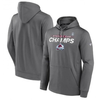 Men's Colorado Avalanche Heathered Charcoal 2022 Stanley Cup Champions Big & Tall Locker Room Pullover Hoodie Men's Colorado Avalanche Heathered Charcoal 2022 Stanley Cup Champions Big & Tall Locker Room Pullover Hoodie