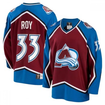 Men's Colorado Avalanche #33 Patrick Roy Burgundy Stitched Jersey Men's Colorado Avalanche #33 Patrick Roy Burgundy Stitched Jersey