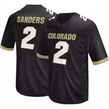 Men's Colorado Buffaloes #2 Shedeur Sanders Black Stitched Football Jersey Men's Colorado Buffaloes #2 Shedeur Sanders Black Stitched Football Jersey
