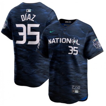 Men's Colorado Rockies #35 Elias Diaz Royal 2023 All-star Stitched Baseball Jersey Men's Colorado Rockies #35 Elias Diaz Royal 2023 All-star Stitched Baseball Jersey