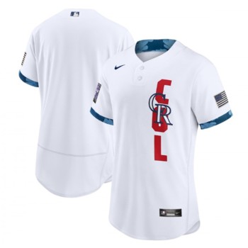 Men's Colorado Rockies Blank 2021 White All-Star Flex Base Stitched MLB Jersey Men's Colorado Rockies Blank 2021 White All-Star Flex Base Stitched MLB Jersey