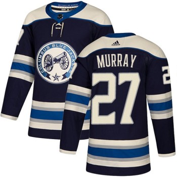 Men's Columbus Blue Jackets #27 Ryan Murray Navy Blue Stitched NHL Jersey Men's Columbus Blue Jackets #27 Ryan Murray Navy Blue Stitched NHL Jersey