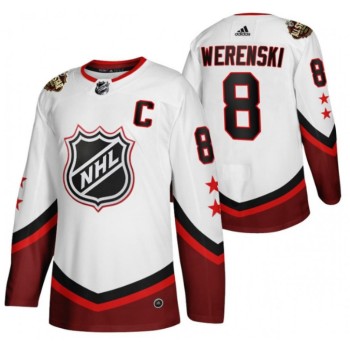 Men's Columbus Blue Jackets #8 Zach Werenski 2022 All-Star White Stitched Jersey Men's Columbus Blue Jackets #8 Zach Werenski 2022 All-Star White Stitched Jersey
