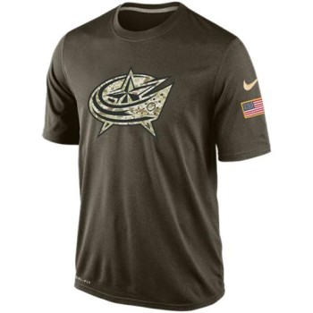 Men's Columbus Blue Jackets Salute To Service Dri-FIT T-Shirt Men's Columbus Blue Jackets Salute To Service Dri-FIT T-Shirt