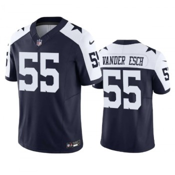 Men's Dallas Cowboys #55 Leighton Vander Esch Navy 2023 F.U.S.E. Vapor Limited Stitched Football Jersey Men's Dallas Cowboys #55 Leighton Vander Esch Navy 2023 F.U.S.E. Vapor Limited Stitched Football Jersey