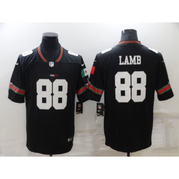 Men's Dallas Cowboys #88 CeeDee Lamb Black Mexico Stitched Jersey Men's Dallas Cowboys #88 CeeDee Lamb Black Mexico Stitched Jersey