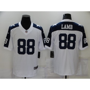 Men's Dallas Cowboys #88 CeeDee Lamb White Stitched Jersey Men's Dallas Cowboys #88 CeeDee Lamb White Stitched Jersey