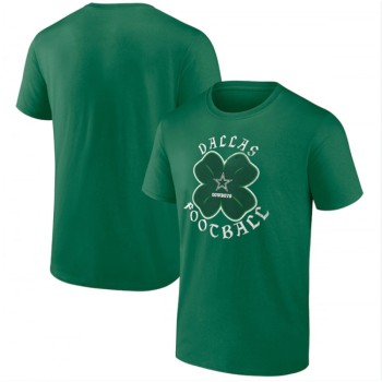 Men's Dallas Cowboys Kelly Green St. Patrick's Day Celtic T-Shirt Men's Dallas Cowboys Kelly Green St. Patrick's Day Celtic T-Shirt
