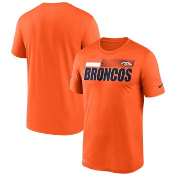 Men's Denver Broncos 2020 Orange Sideline Impact Legend Performance T-Shirt Men's Denver Broncos 2020 Orange Sideline Impact Legend Performance T-Shirt