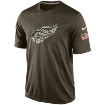 Men's Detroit Red Wings Salute To Service Dri-FIT T-Shirt Men's Detroit Red Wings Salute To Service Dri-FIT T-Shirt