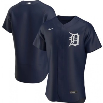 Men's Detroit Tigers Blank Navy Flex Base Stitched Jersey Men's Detroit Tigers Blank Navy Flex Base Stitched Jersey
