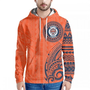 Men's Detroit Tigers Orange Hoodie Men's Detroit Tigers Orange Hoodie