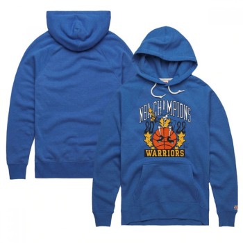 Men's Golden State Warriors 2021-2022 Royal NBA Finals Champions Trophy Tri-Blend Pullover Hoodie Men's Golden State Warriors 2021-2022 Royal NBA Finals Champions Trophy Tri-Blend Pullover Hoodie