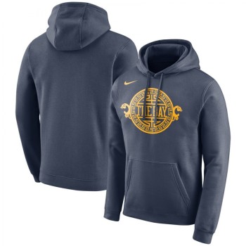 Men's Golden State Warriors Navy City Edition Logo Essential Pullover Hoodie Men's Golden State Warriors Navy City Edition Logo Essential Pullover Hoodie