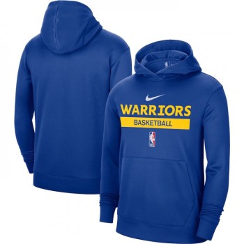Men's Golden State Warriors Royal Spotlight Fleece Overhead Hoodie Men's Golden State Warriors Royal Spotlight Fleece Overhead Hoodie