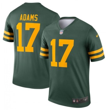 Men's Green Bay Packers #17 Davante Adams 2021 Green Legend Stitched Football Jersey Men's Green Bay Packers #17 Davante Adams 2021 Green Legend Stitched Football Jersey