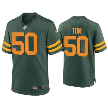 Men's Green Bay Packers #50 Zach Tom Green Stitched Football Jersey Men's Green Bay Packers #50 Zach Tom Green Stitched Football Jersey