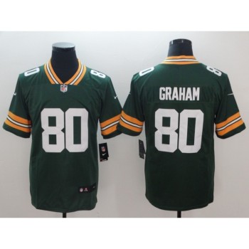 Men's Green Bay Packers #80 Jimmy Graham Green Vapor Untouchable Limited NFL Stitched Jersey Men's Green Bay Packers #80 Jimmy Graham Green Vapor Untouchable Limited NFL Stitched Jersey