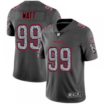 Men's Houston Texans #99 J.J. Watt 2019 Gray Fashion Static Limited Stitched NFL Jersey Men's Houston Texans #99 J.J. Watt 2019 Gray Fashion Static Limited Stitched NFL Jersey
