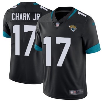 Men's Jacksonville Jaguars #17 DJ Chark Jr. Black 2019 Vapor Untouchable Limited Stitched NFL Jersey Men's Jacksonville Jaguars #17 DJ Chark Jr. Black 2019 Vapor Untouchable Limited Stitched NFL Jersey