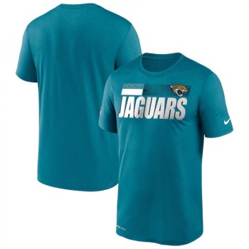 Men's Jacksonville Jaguars 2020 Teal Sideline Impact Legend Performance T-Shirt Men's Jacksonville Jaguars 2020 Teal Sideline Impact Legend Performance T-Shirt