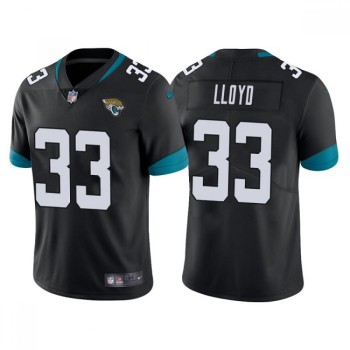 Men's Jacksonville Jaguars #33 Devin Lloyd Black Vapor Untouchable Limited Stitched Jersey Men's Jacksonville Jaguars #33 Devin Lloyd Black Vapor Untouchable Limited Stitched Jersey