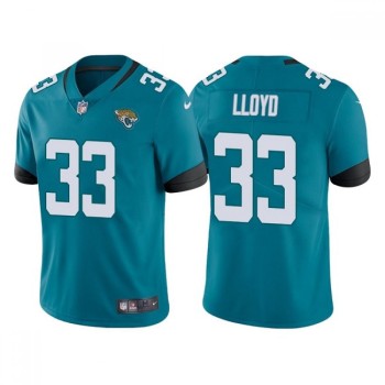 Men's Jacksonville Jaguars #33 Devin Lloyd Teal Vapor Untouchable Limited Stitched Jersey Men's Jacksonville Jaguars #33 Devin Lloyd Teal Vapor Untouchable Limited Stitched Jersey