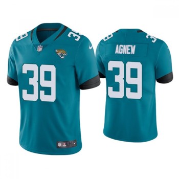 Men's Jacksonville Jaguars #39 Jamal Agnew 2021 Teal Vapor Untouchable Limited Stitched Jersey Men's Jacksonville Jaguars #39 Jamal Agnew 2021 Teal Vapor Untouchable Limited Stitched Jersey