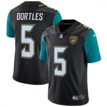 Men's Jacksonville Jaguars #5 Blake Bortles Black Vapor Untouchable Limited Stitched NFL Jersey Men's Jacksonville Jaguars #5 Blake Bortles Black Vapor Untouchable Limited Stitched NFL Jersey