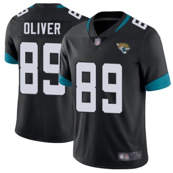 Men's Jacksonville Jaguars #89 Josh Oliver Black Vapor Untouchable Limited Stitched NFL Jersey Men's Jacksonville Jaguars #89 Josh Oliver Black Vapor Untouchable Limited Stitched NFL Jersey