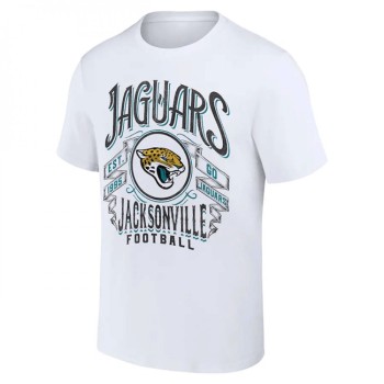 Men's Jacksonville Jaguars White x Darius Rucker Collection Vintage Football T-Shirt Men's Jacksonville Jaguars White x Darius Rucker Collection Vintage Football T-Shirt